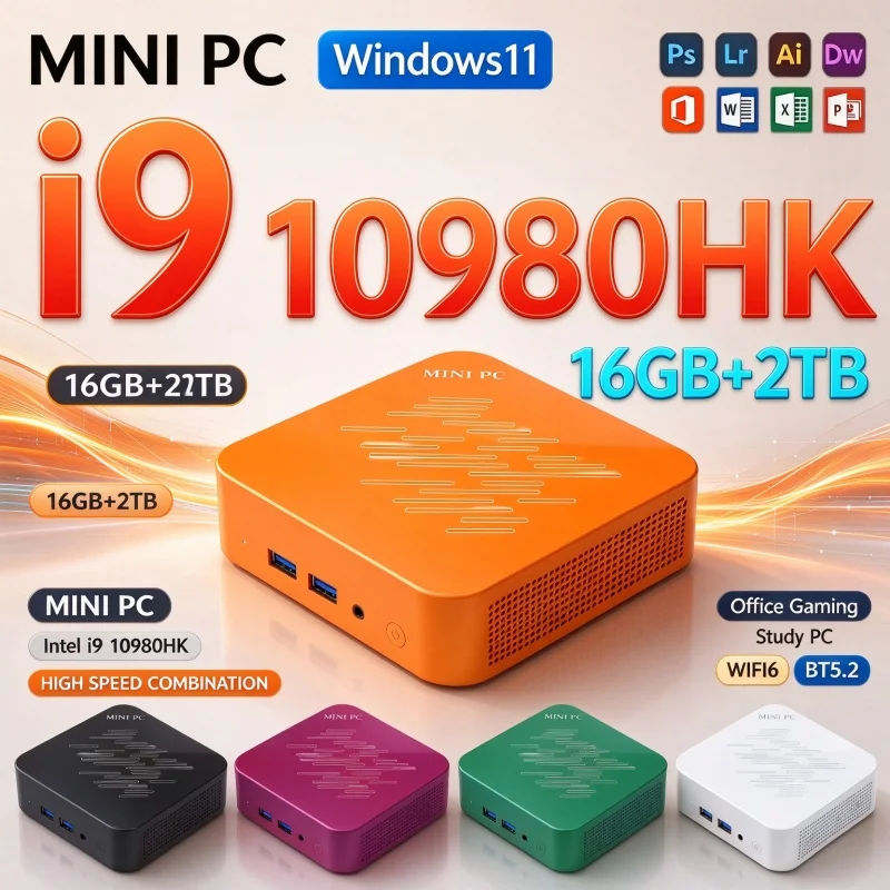 Pc Gaming Intel - Mini Desktop Computer Intel I9 10980HK