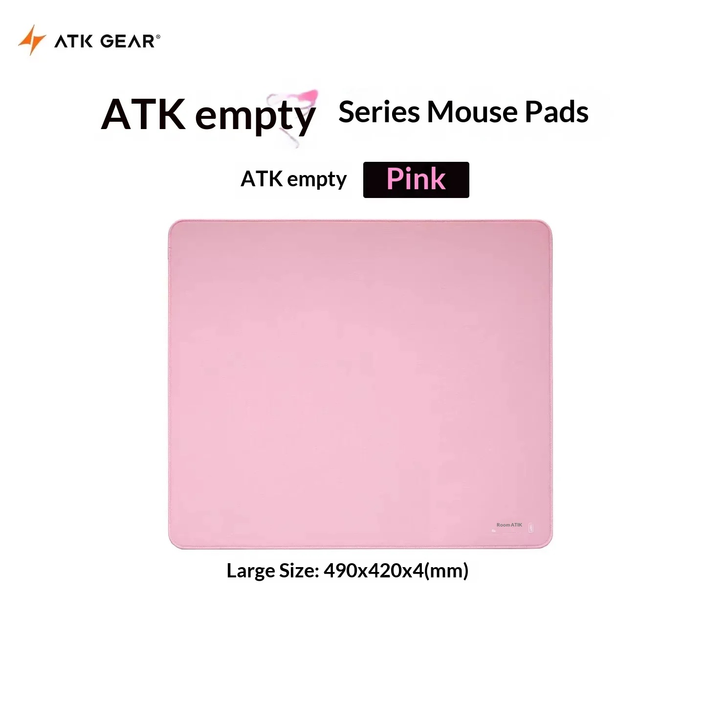 Pc Gaming Pink - ATK Sky Pink Large Gaming Mousepad