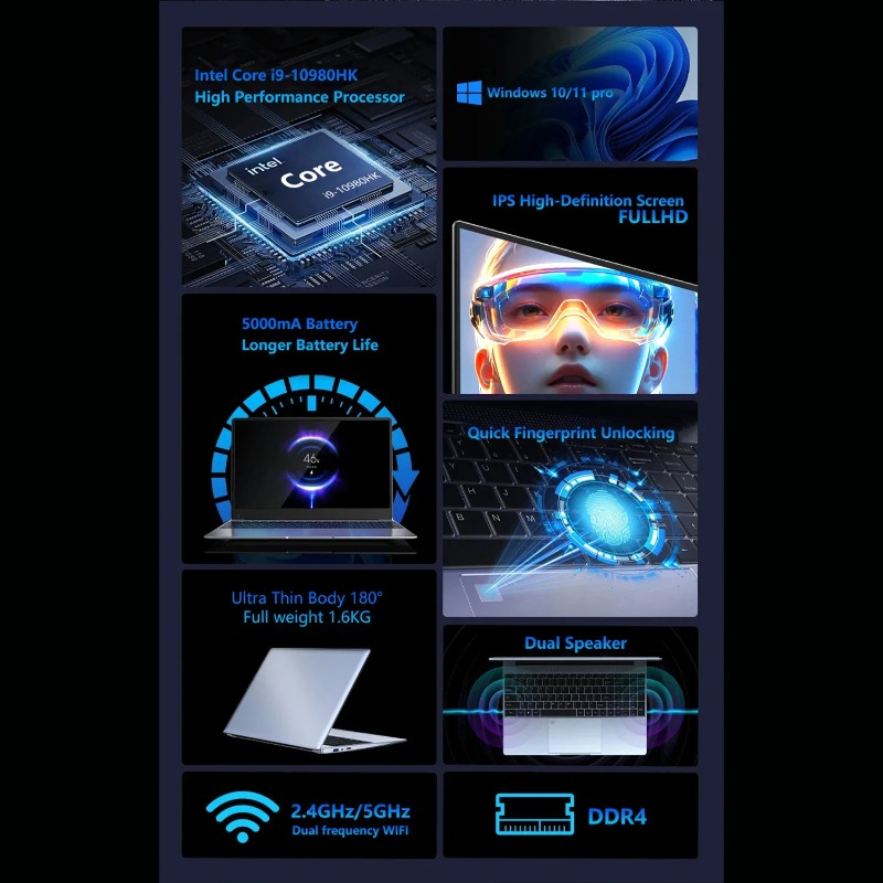 Intel Core I9-10980HK 15.6 Inc - Pc Gaming Intel 评论和价格