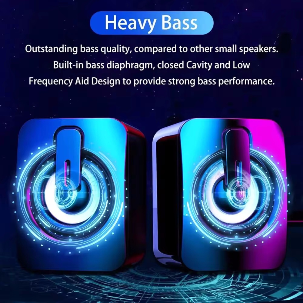 Computer Speakers PC Sound Box - Pc Gaming Fullset 评论和价格