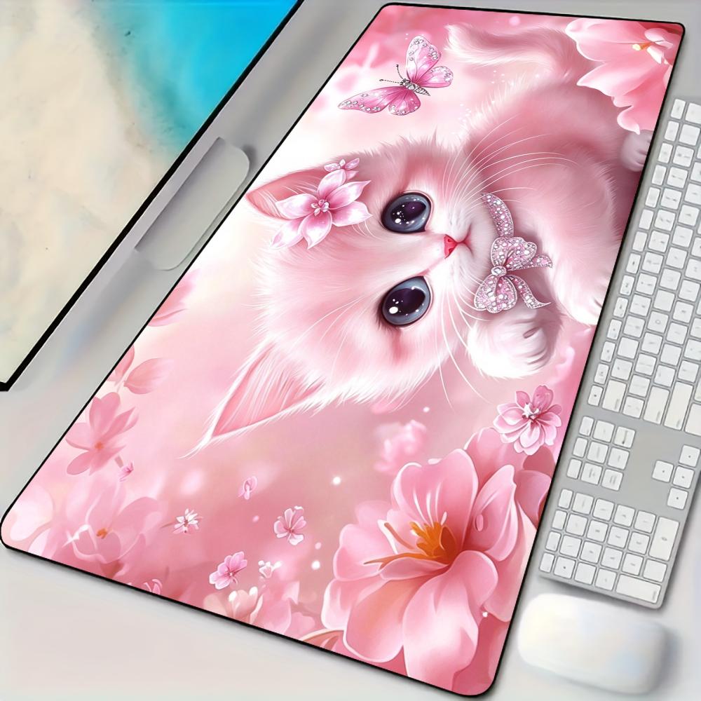Dreamy Pink Kitty Mouse Pad De - Pc Gaming Pink 评论和价格