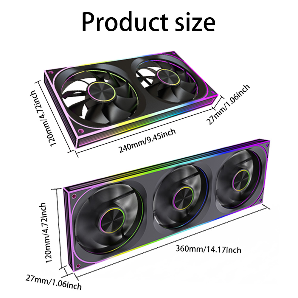 240mm 360mm Integrated ARGB Ca - Pc Water Cooling 评论和价格