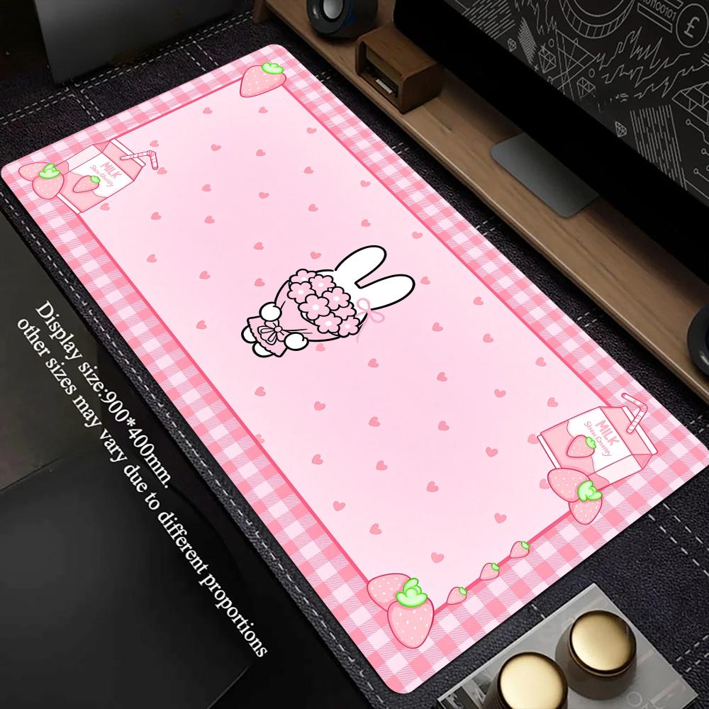 Pink Strawberry Milk Bunny Pla - Pc Gaming Pink 评论和价格